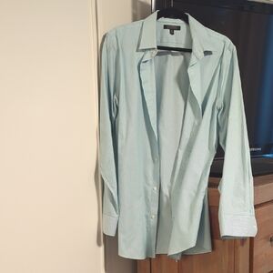 Banana Republic Men's Striped Dress Shirt